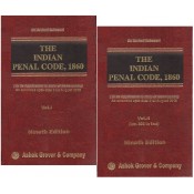Ashok Grover's The Indian Penal Code, 1860 (IPC) by Dr. Arshad Subzwari [2 HB Volumes] 